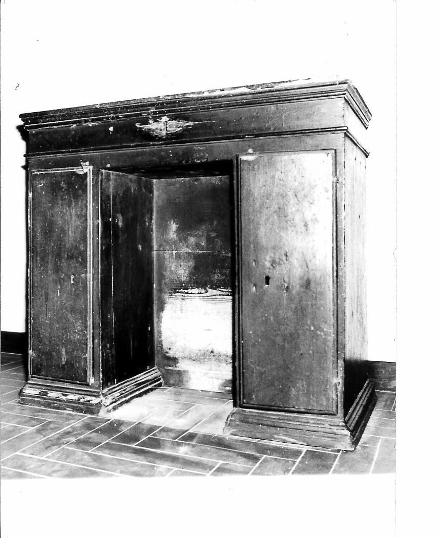 scrivania - bottega marchigiana (inizio sec. XVIII)