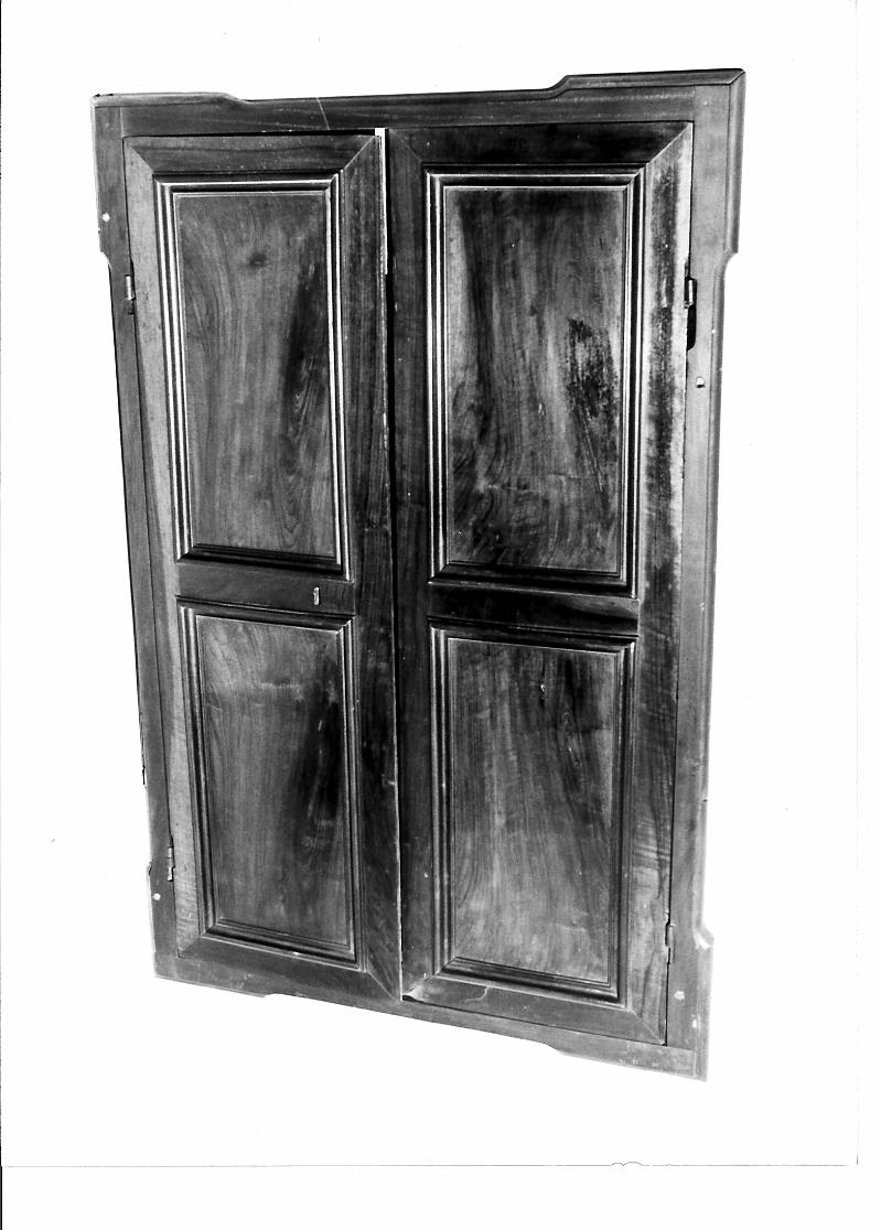 sportello di stipo, coppia - bottega marchigiana (sec. XVIII)