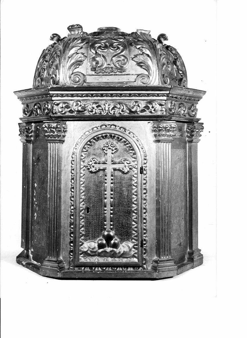 ciborio - bottega marchigiana (fine sec. XVIII)