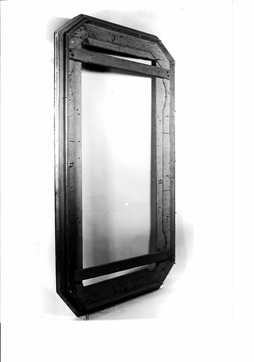 cornice - bottega marchigiana (fine/inizio secc. XVIII/ XIX)