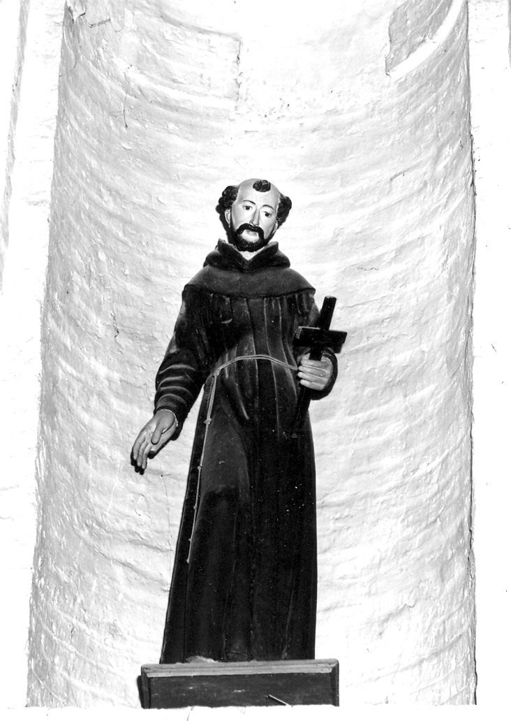 San Francesco d'Assisi (statua) - ambito marchigiano (sec. XX)