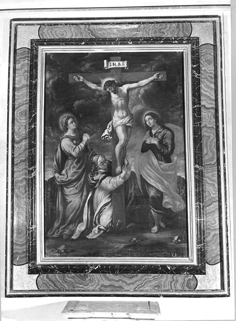 crocifissione (dipinto) - ambito marchigiano (sec. XVII)