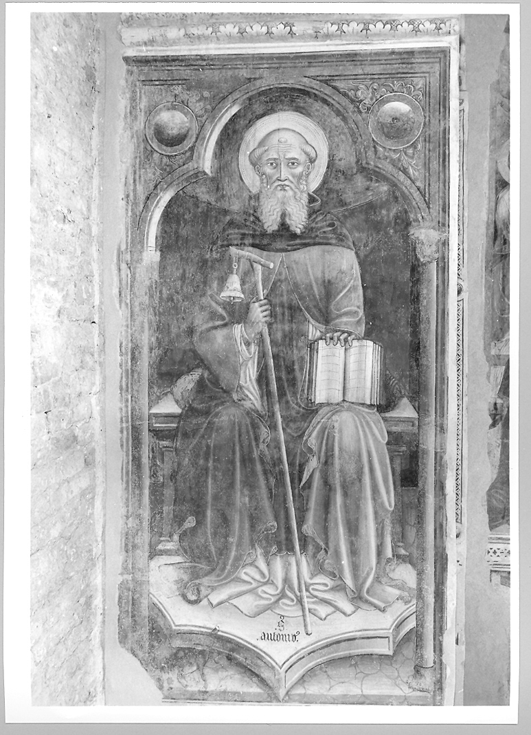 Sant'Antonio Abate (dipinto) di Angeli Marino (sec. XV)