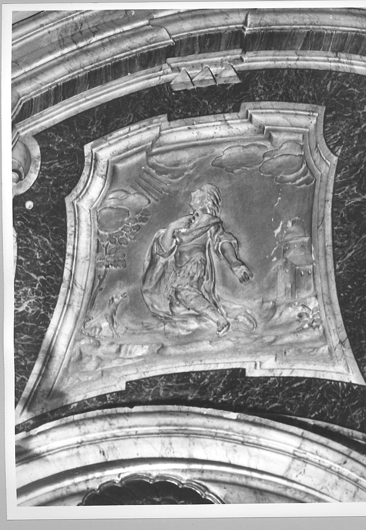 San Rocco (rilievo) di Interlenghi Stefano (sec. XVIII)
