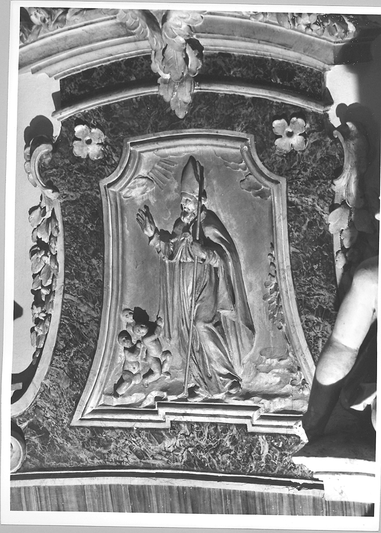 San Nicola di Bari (rilievo) di Interlenghi Stefano (sec. XVIII)