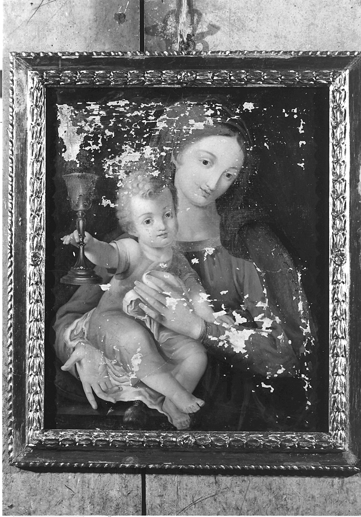 Madonna con Bambino (dipinto) - ambito emiliano (sec. XVI)