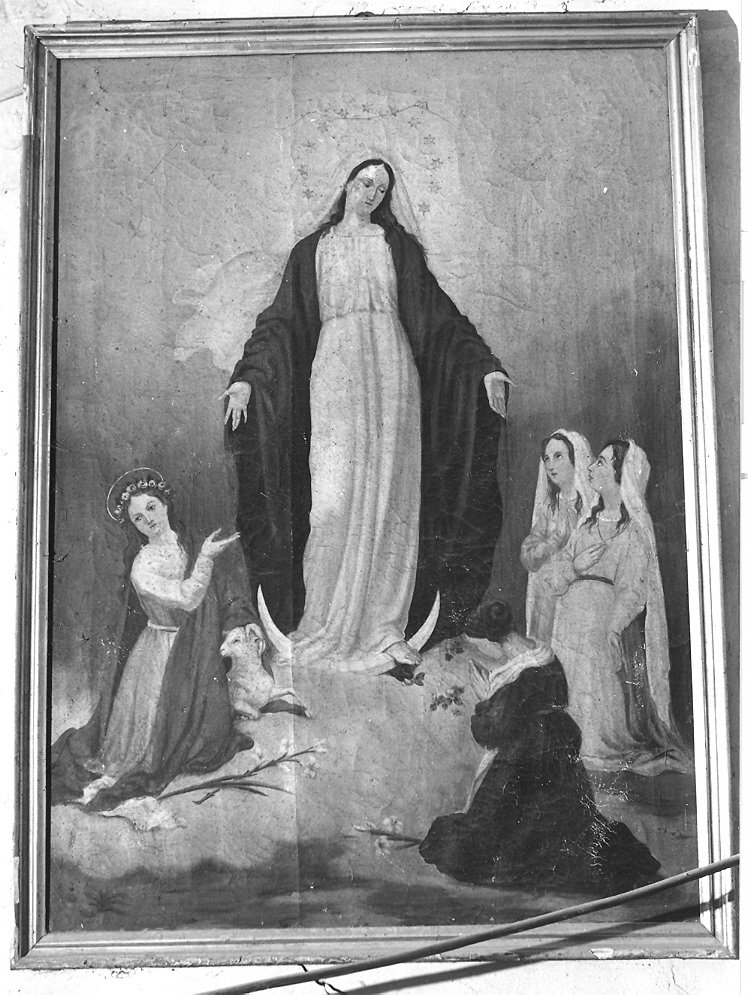Madonna di Fatima (dipinto) - ambito marchigiano (sec. XIX)
