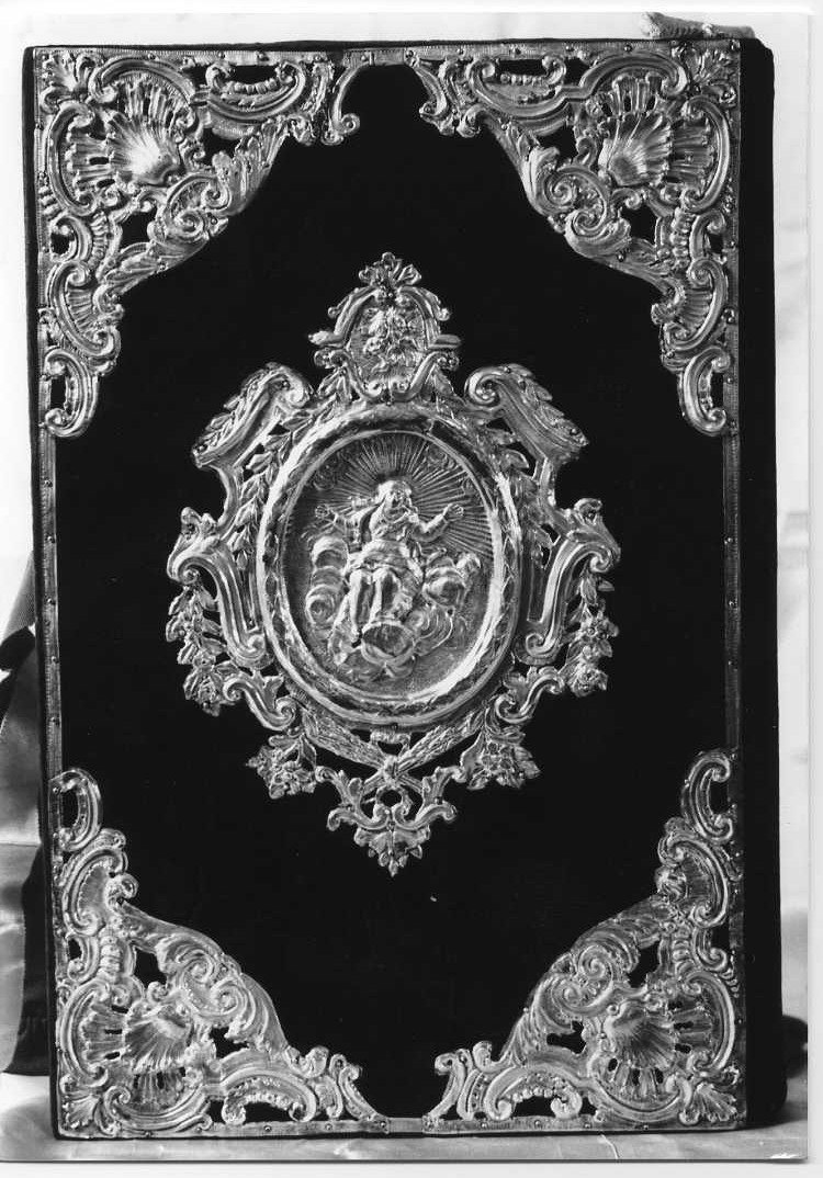 coperta di libro liturgico - bottega italiana (sec. XVIII)