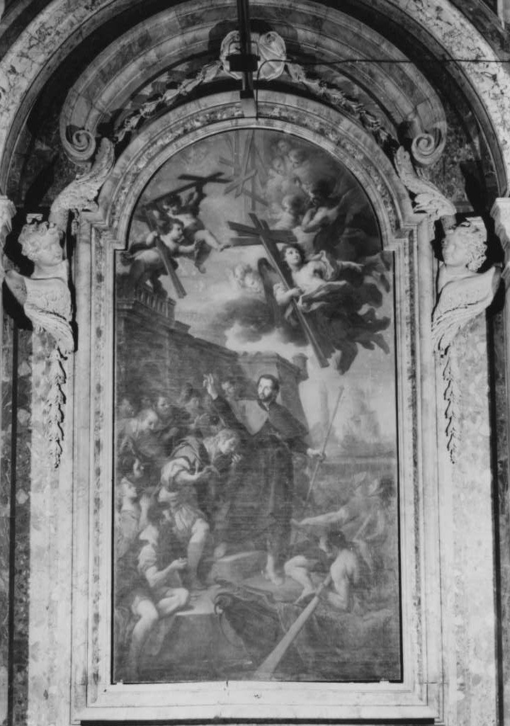 San Francesco Saverio (dipinto) di Conca Sebastiano (attribuito) (sec. XVIII)