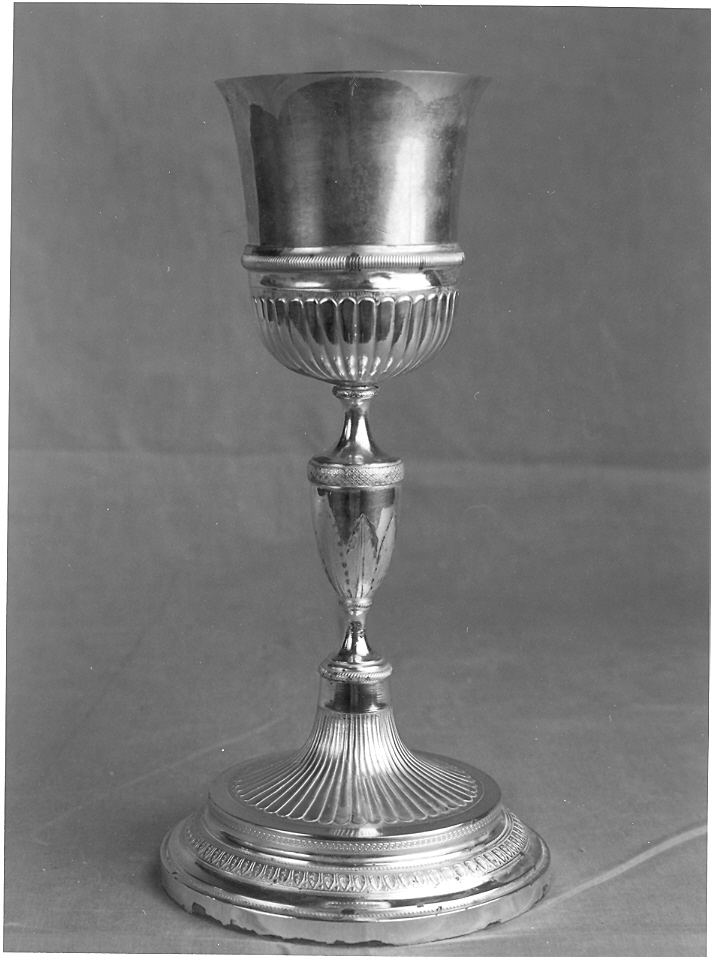 calice - bottega Italia centrale (fine/inizio secc. XVIII/ XIX)