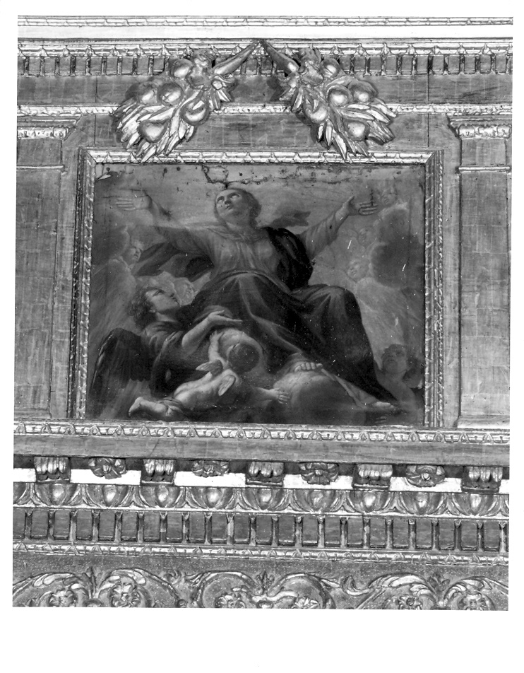 Madonna in gloria (dipinto) - ambito marchigiano (fine/inizio secc. XVII/ XVIII)