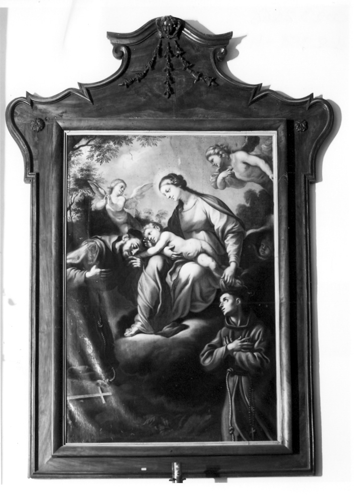 cornice, coppia - ambito marchigiano (sec. XVII)