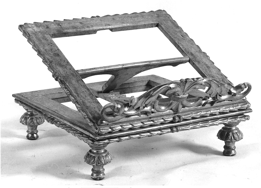 leggio - bottega marchigiana (sec. XVIII)