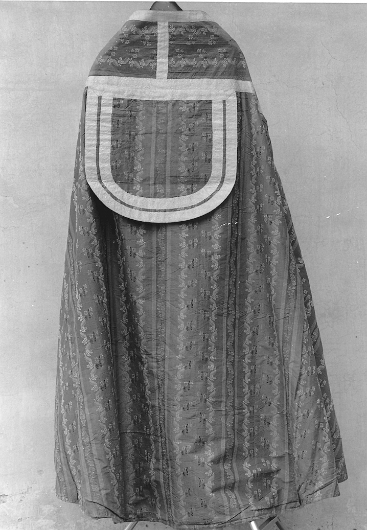 paramento liturgico - manifattura marchigiana (fine/inizio secc. XIX/ XX)