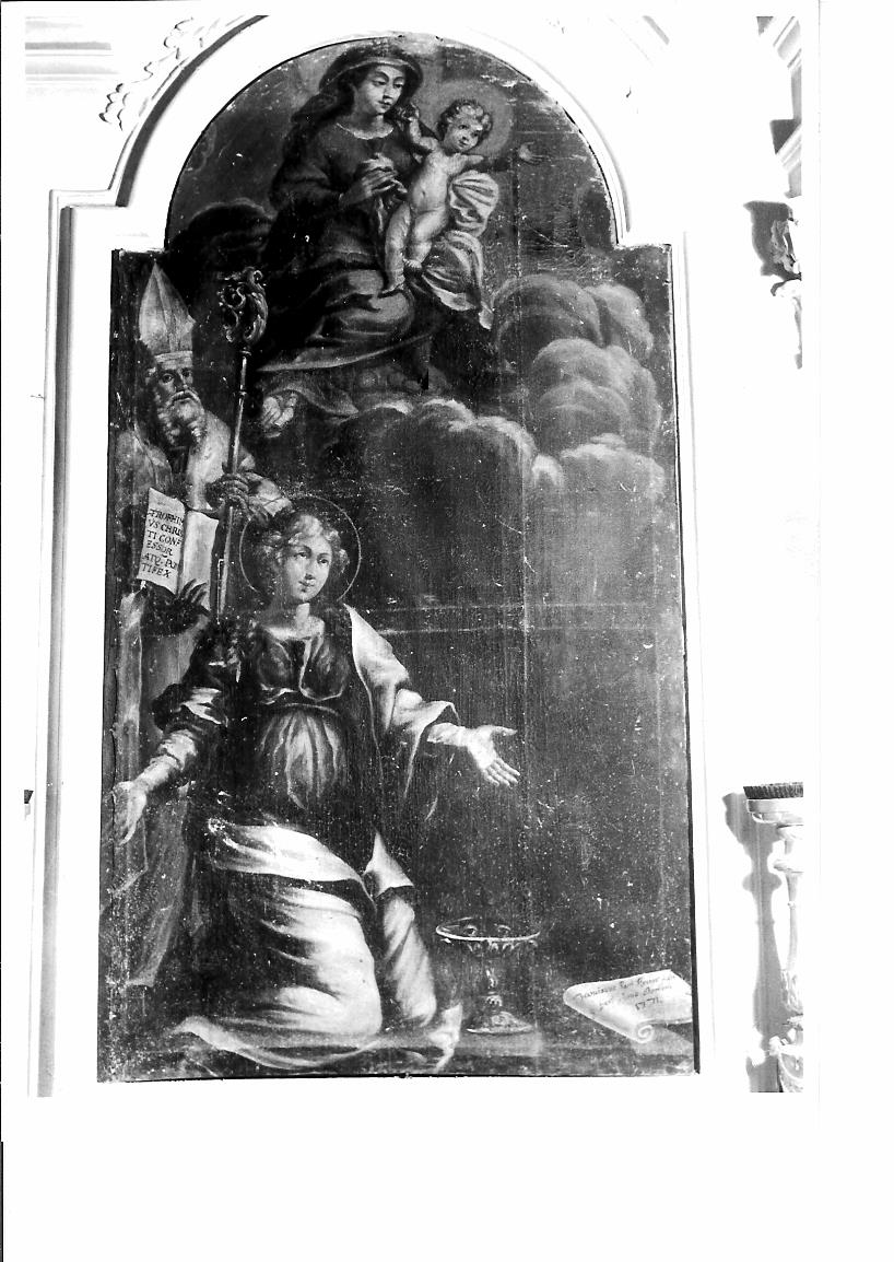 Santa Lucia (dipinto) - ambito italiano (sec. XVIII)