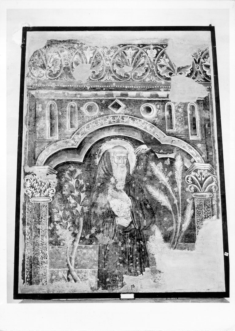 San Guglielmo da Maravalle (dipinto, frammento) di Maestro di Sant'Agostino (seconda metà sec. XIII)