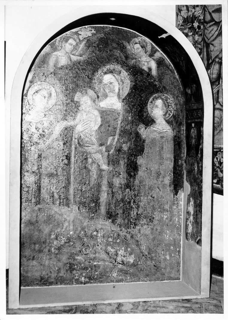 matrimonio mistico di Santa Caterina d'Alessandria (dipinto) di Nuzi Allegretto (metà sec. XIV)