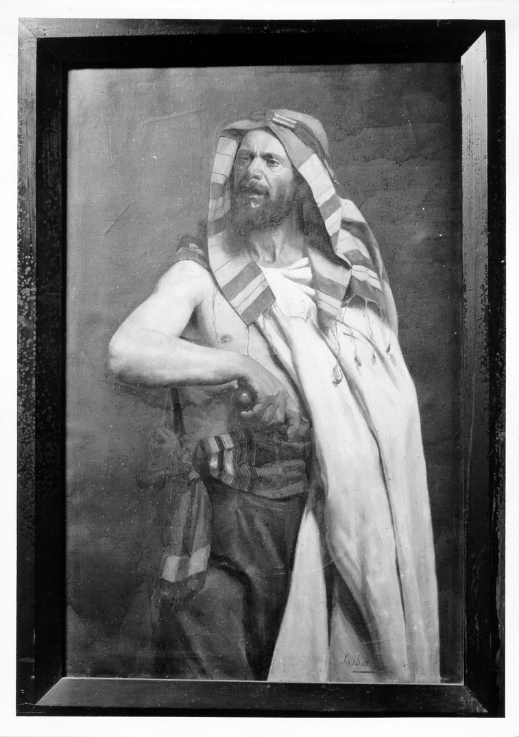 beduino (dipinto) di Battistini Leopoldo (sec. XIX)