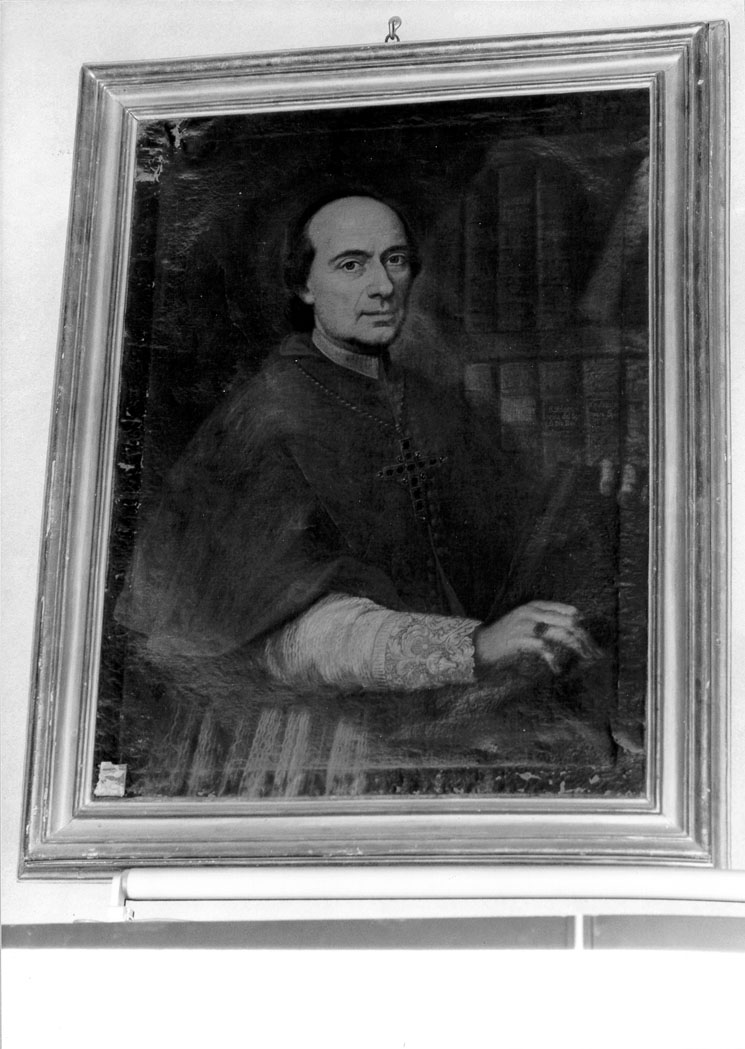 ritratto di monsignor Ubaldo Baldassini (dipinto) - ambito marchigiano (seconda metà sec. XVIII)