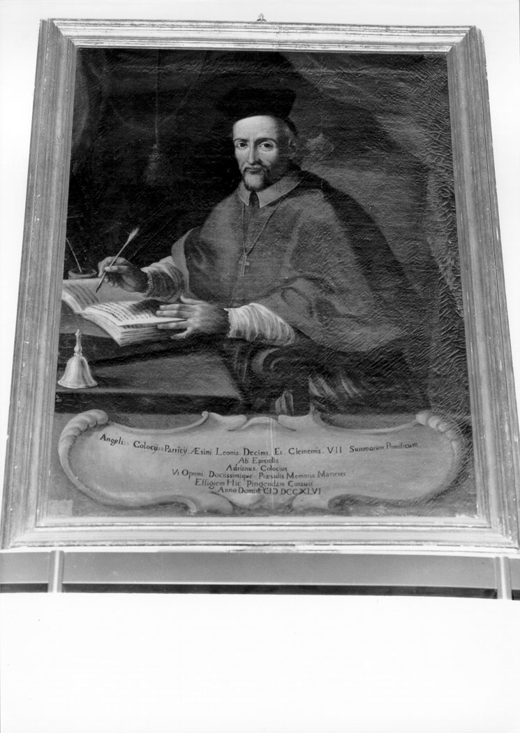 ritratto del monsignor Angelo Colocci (dipinto) - ambito marchigiano (sec. XVIII)