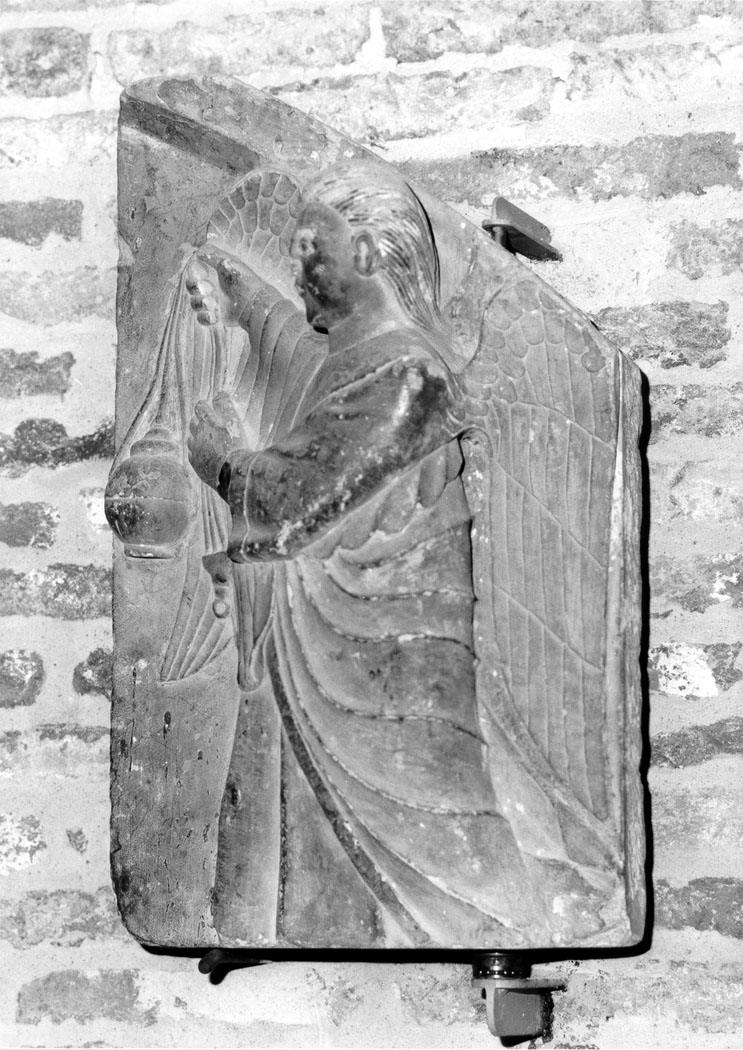 angelo con turibolo (rilievo) - ambito comasco (sec. XIV)