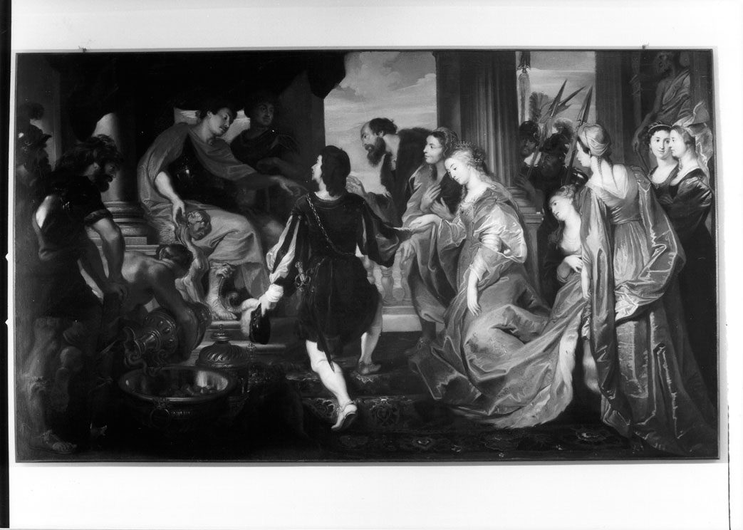 continenza di Scipione (dipinto) - ambito europeo (fine/inizio secc. XVII/ XVIII)