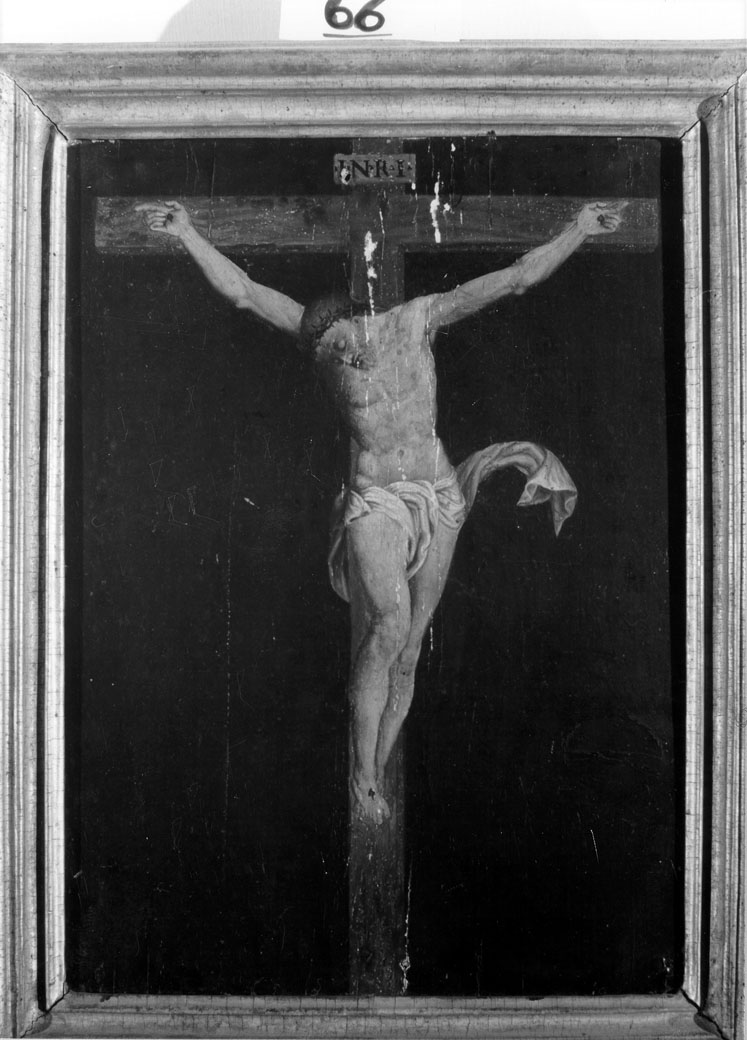Cristo crocifisso (dipinto) - ambito marchigiano (sec. XVII)