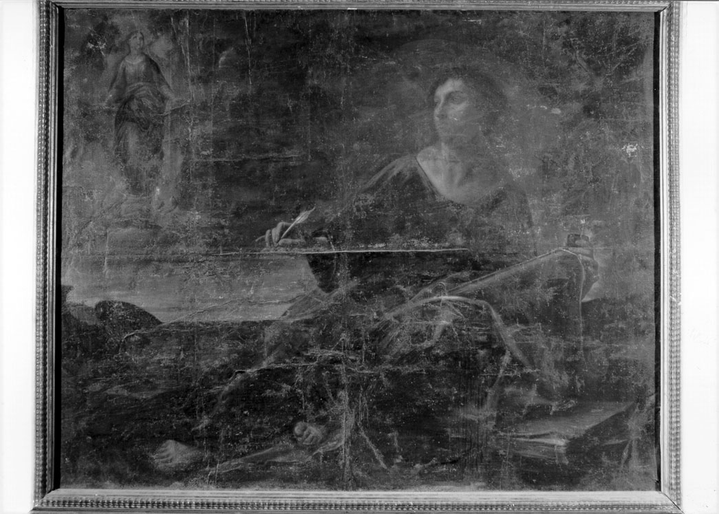 San Giovanni Evangelista in Patmos (dipinto) - ambito Italia centrale (sec. XVII)