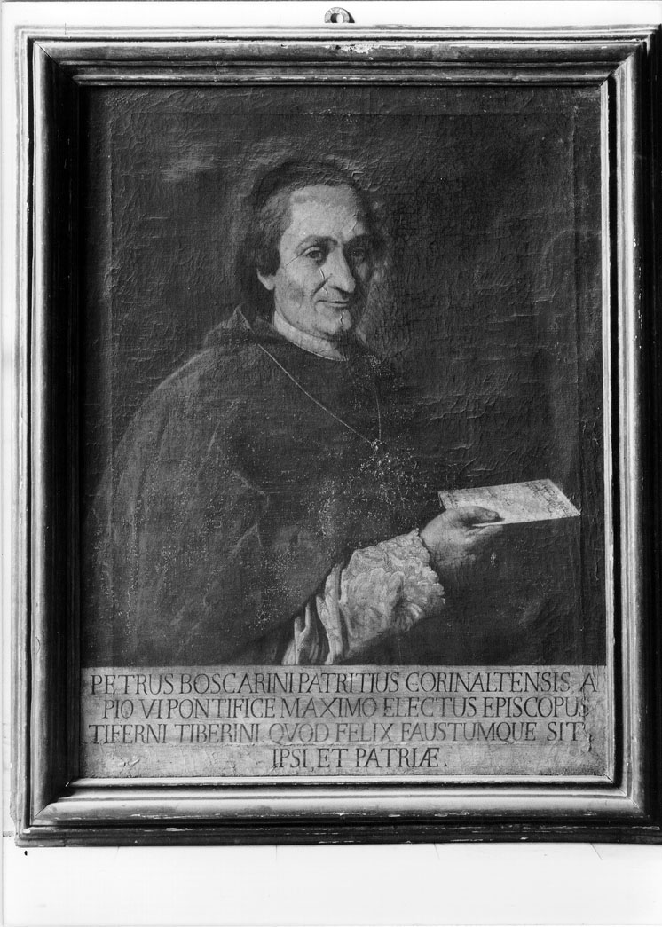 ritratto di Pietro Boscarini (dipinto) - ambito marchigiano (seconda metà sec. XVIII)