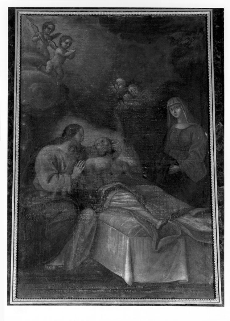 morte di San Giuseppe (dipinto) - ambito marchigiano (prima metà sec. XIX)