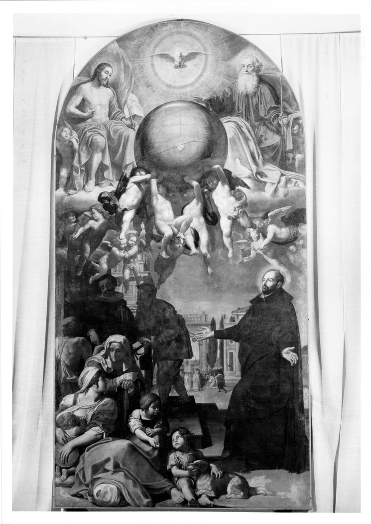 Sant'Ignazio di Loyola (dipinto) - ambito marchigiano (prima metà sec. XVII)