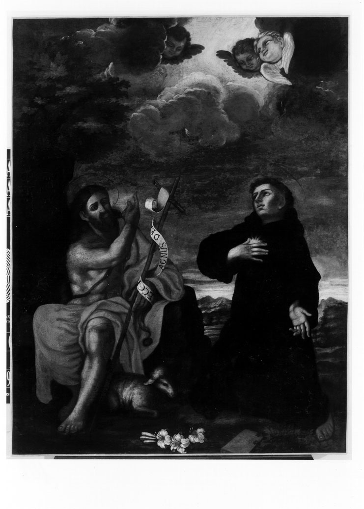 Santi (dipinto) - ambito marchigiano (primo quarto sec. XVIII)