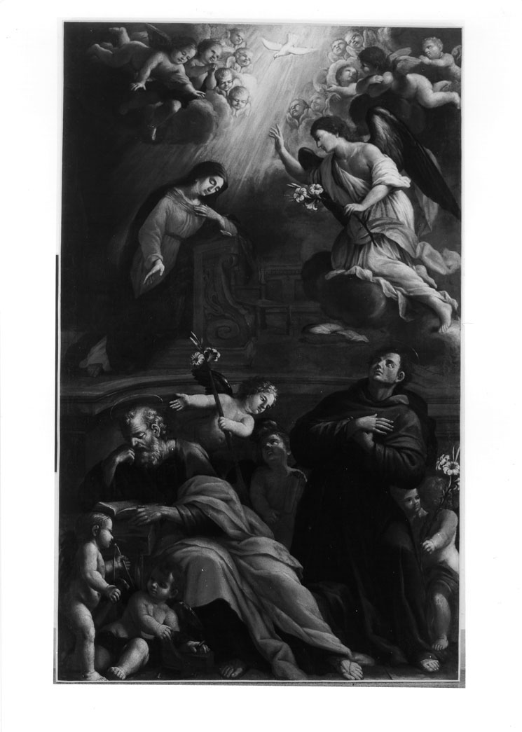 Annunciazione (dipinto) - ambito marchigiano (primo quarto sec. XVIII)
