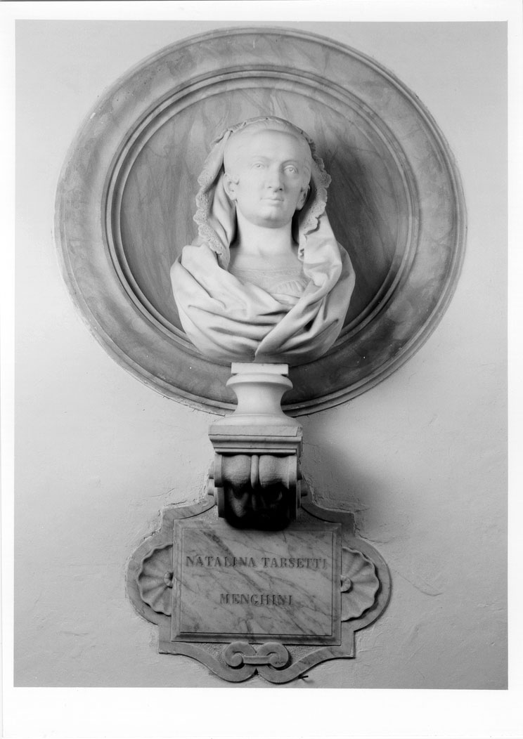 Natalina Tarsetti Menghini (busto) - manifattura italiana (ultimo quarto sec. XIX)