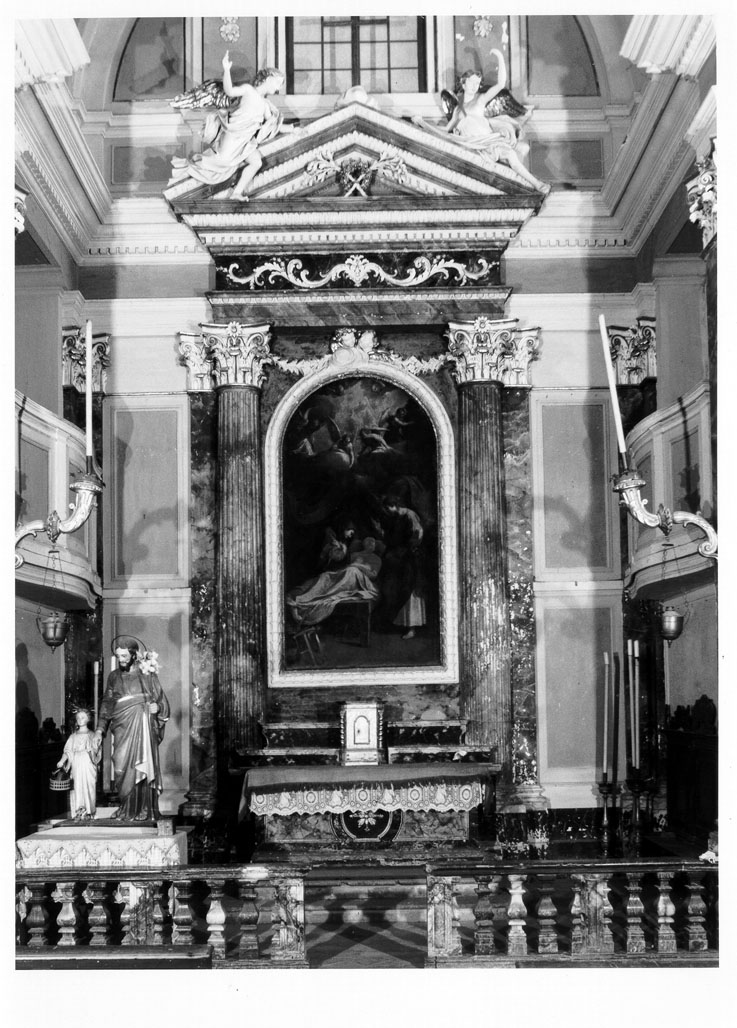 altare maggiore - bottega marchigiana (ultimo quarto sec. XVIII)