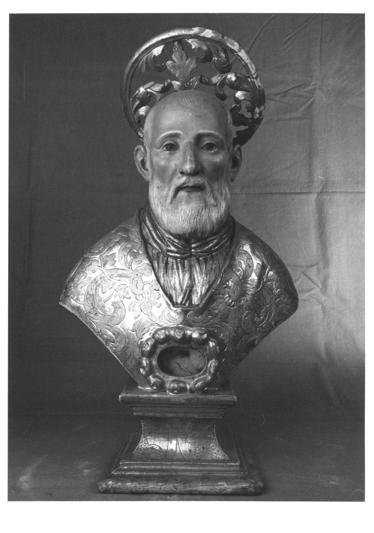San Filippo Neri (reliquiario - a busto) - bottega marchigiana (sec. XVIII)