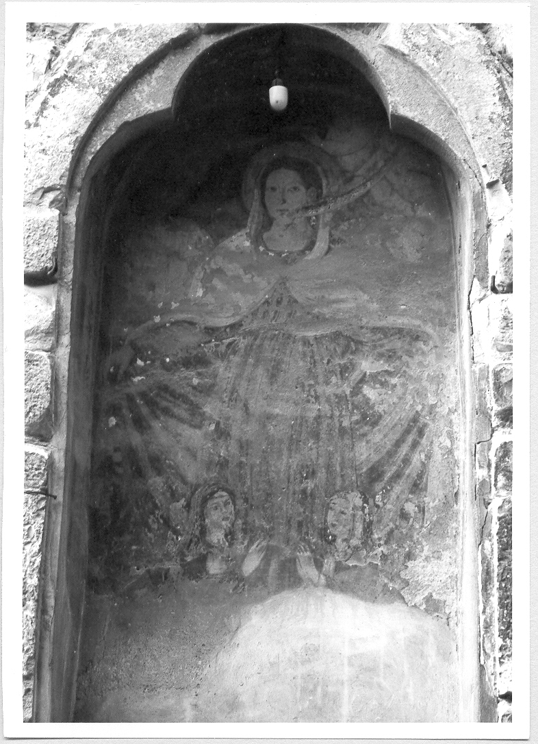 Madonna della Misericordia (dipinto) - ambito marchigiano (prima metà sec. XVI)