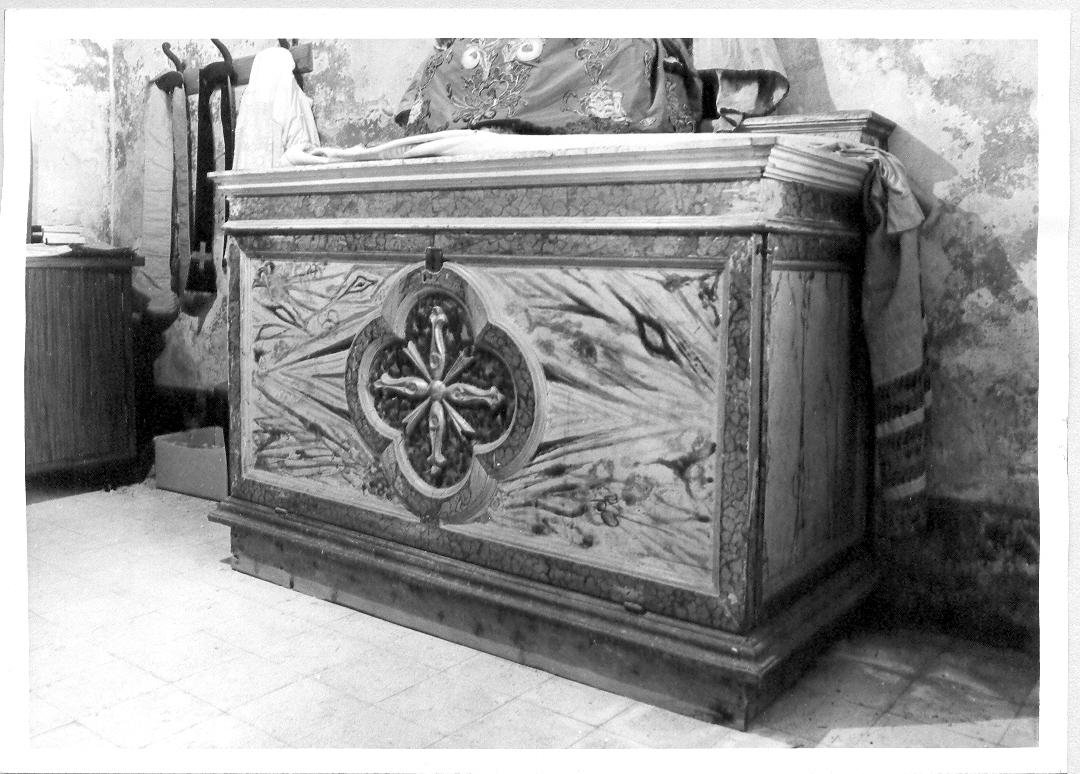 altare - bottega marchigiana (sec. XIX)