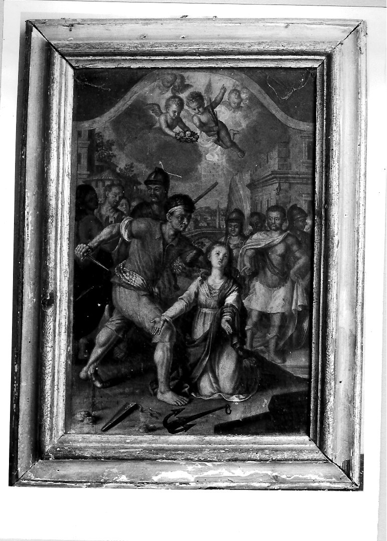 martirio di Santa Filomena (dipinto) - ambito marchigiano (fine/inizio secc. XVIII/ XIX)