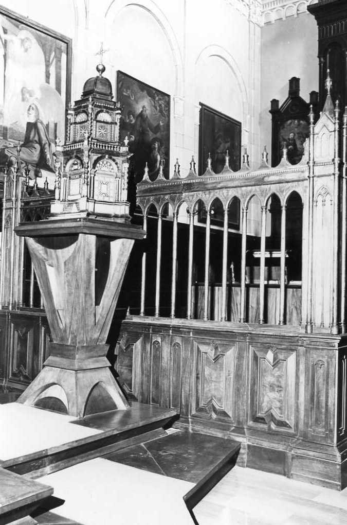 balaustrata - bottega marchigiana (secc. XIX/ XX)