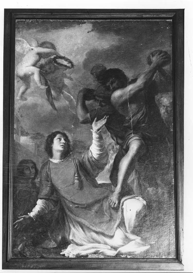 martirio di Santo Stefano (dipinto) di Gentile da Bruxelles (sec. XVII)