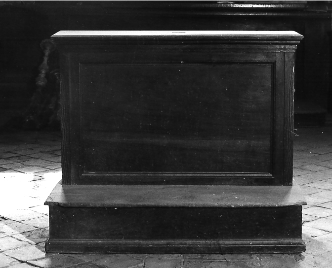 inginocchiatoio, coppia - bottega marchigiana (fine/inizio secc. XVIII/ XIX)