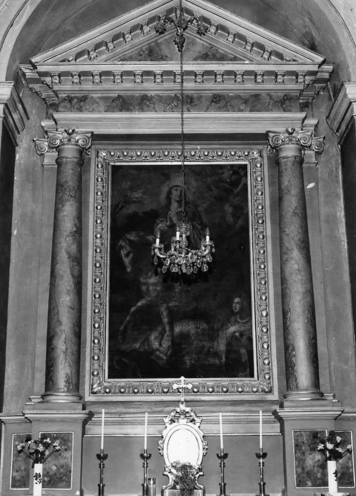 altare - a edicola, serie - bottega marchigiana (sec. XVIII)