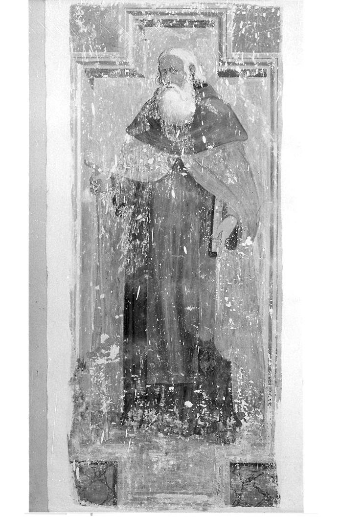 San Benedetto (dipinto, elemento d'insieme) - ambito marchigiano (sec. XVI)