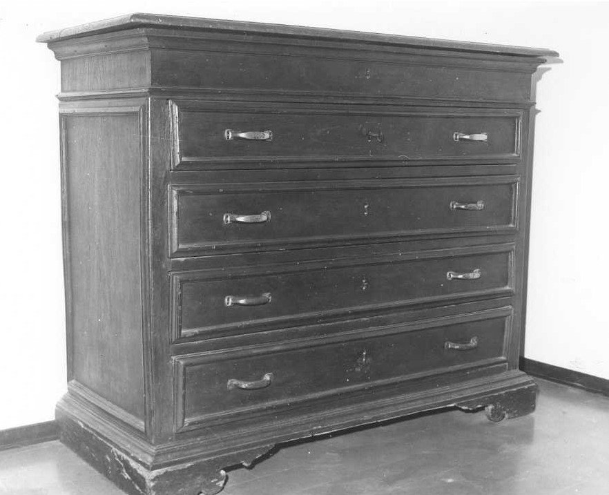 cassettone - bottega marchigiana (sec. XIX)