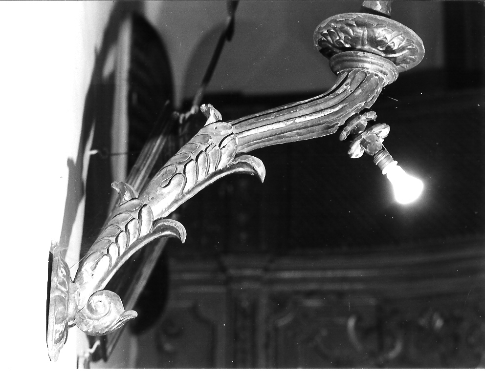 candeliere da parete - bottega marchigiana (sec. XVII)