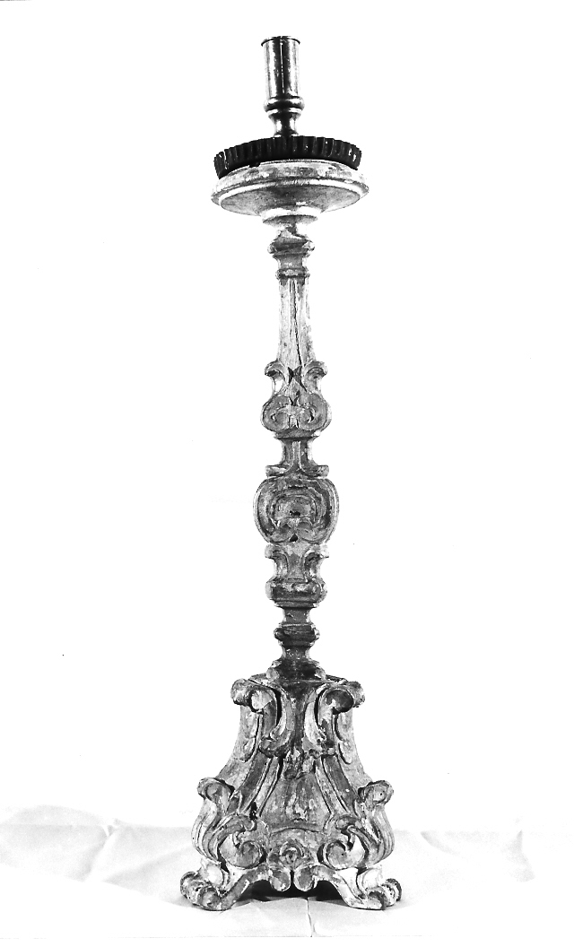 candeliere, serie - bottega marchigiana (sec. XVIII)