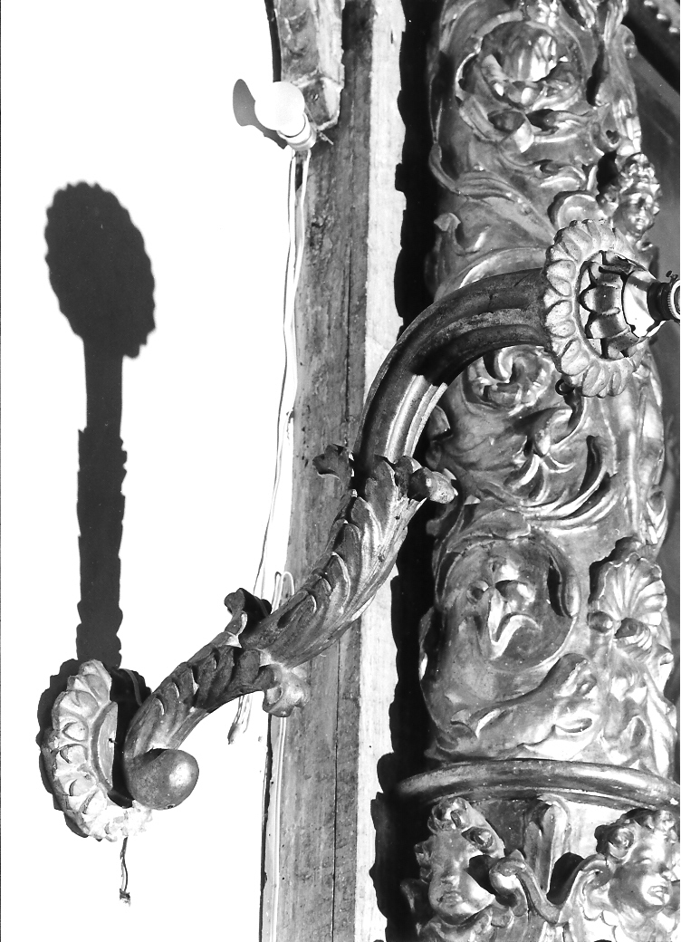 candeliere da parete - bottega marchigiana (seconda metà sec. XVII)