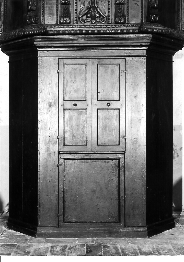 confessionale - bottega marchigiana (sec. XIX)