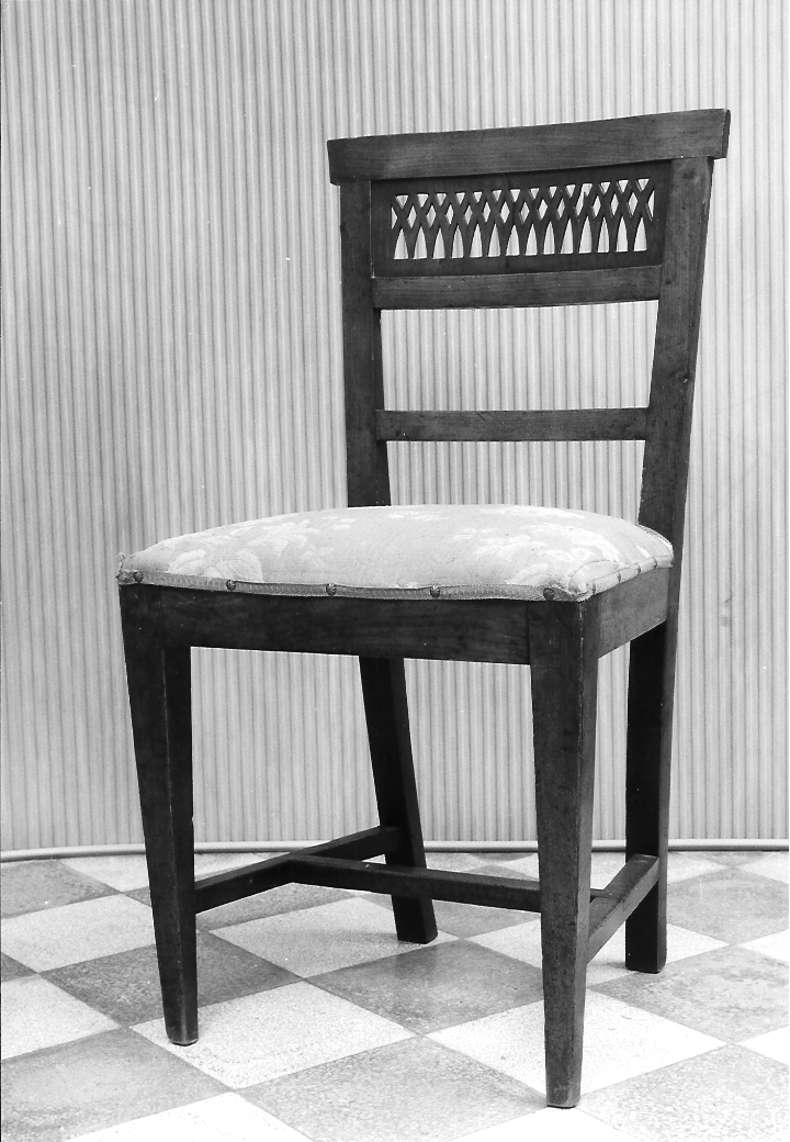 sedia, serie - bottega Italia centrale (primo quarto sec. XX)